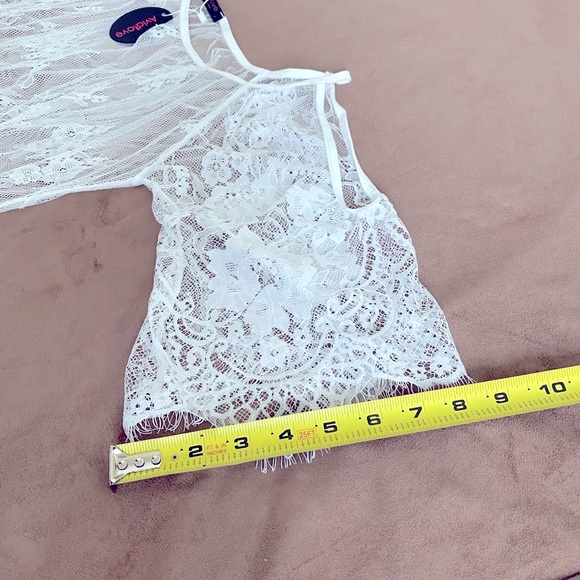 AvidLove woman’s Sexy Lace swimsuit Cover-up. Size Medium. NWT - Picture 10 of 16